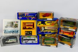 Corgi - A collection of diecast Corgi vehicles including Transport through the Ages (#C88) in