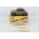 Victory Industries - A boxed motorised V Model Morris Minor low light model in grey.