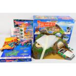 Matchbox - Thunderbirds - A boxed Tracy Island, a Rescue Pack, a 9 disc DVD set, a sticker sheet,