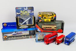 Corgi - Burago - Oxford Die-cast - Exclusive First Editions - A lot of Boxed vehicles in different