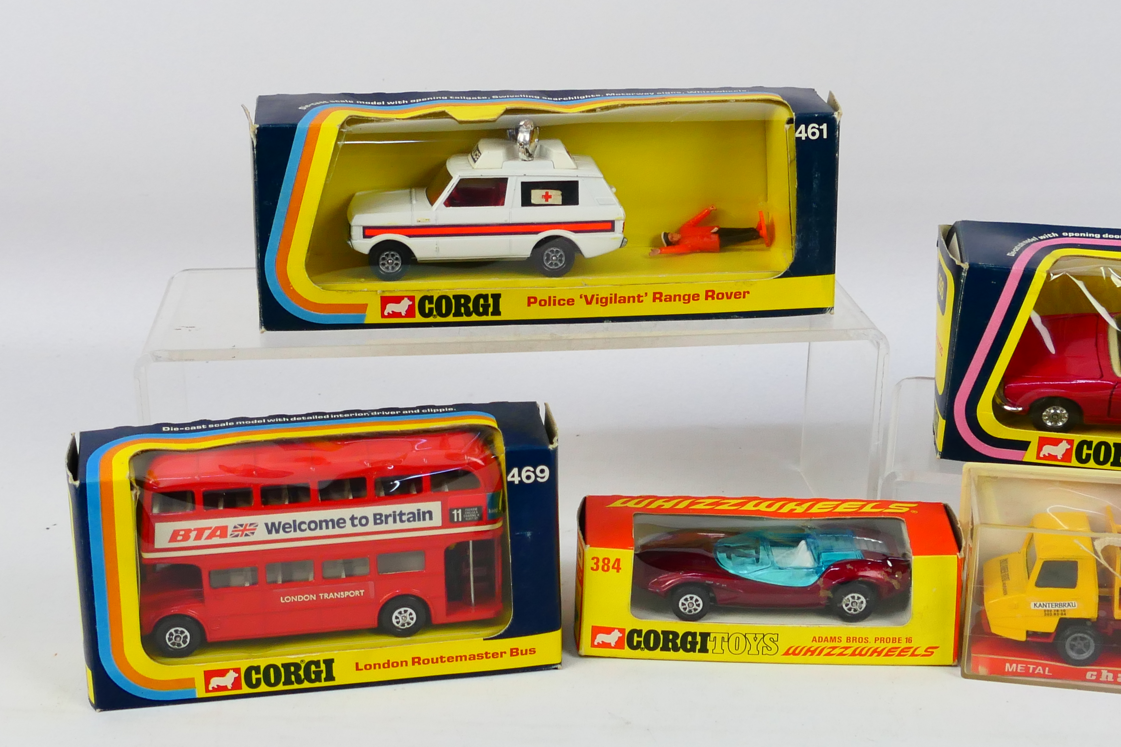 Corgi - Champion - 6 x boxed vehicles including Police Range Rover # 461, Jaguar XJ12C # 286, - Image 2 of 3