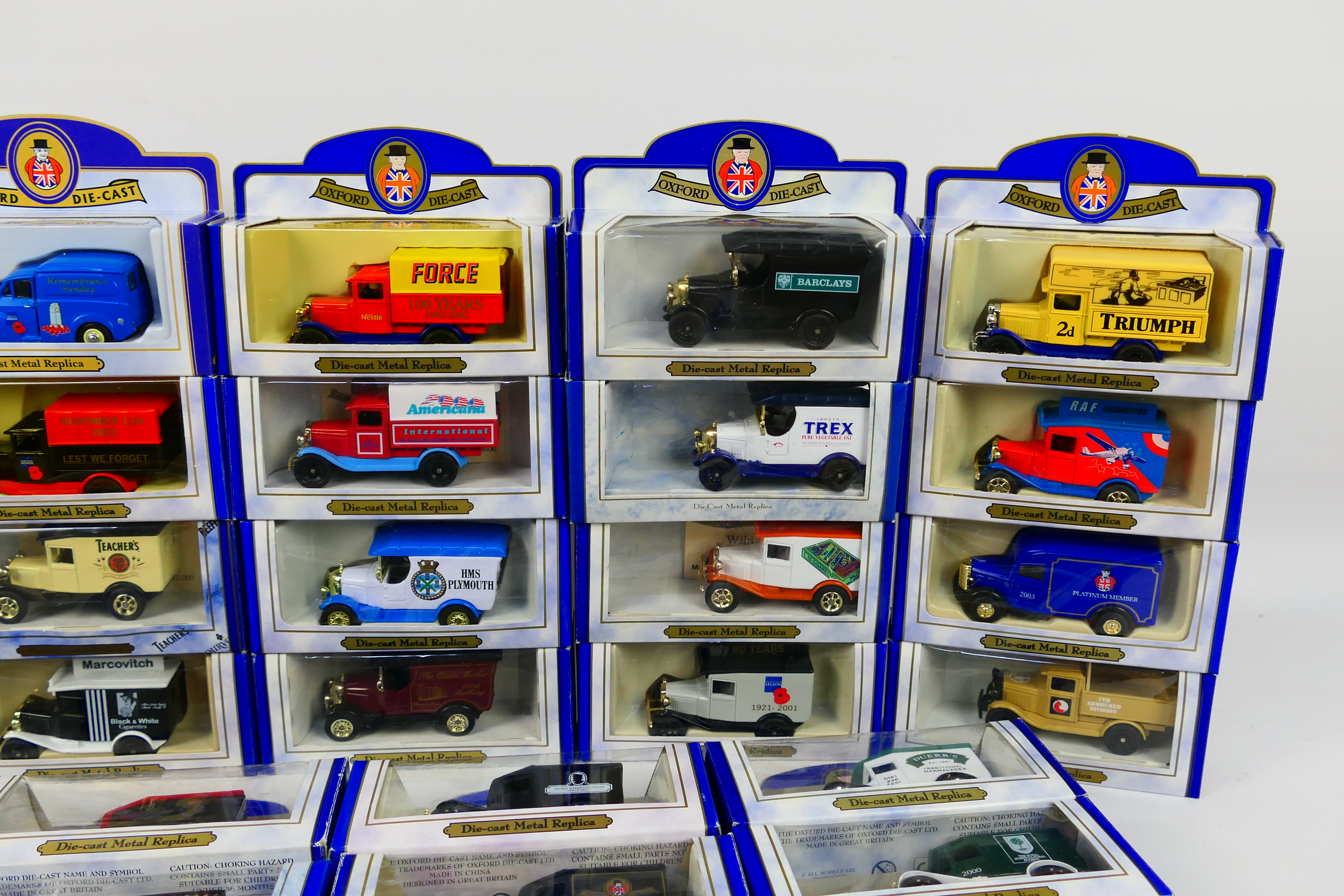 Oxford Diecast - A collection of 40 Diecast Metal replica vehicles including Barnet, - Image 4 of 4
