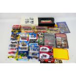 Hot Wheels - Atlas - A group of boxed / carded vehicles including Hot Wheels Ford Escort,