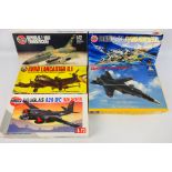 Airfix - Italeri - 5 x boxed aircraft model kits in 1:72 scale, Avro Lancaster B1,
