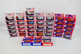 Matchbox - A boxed collection of 42 Matchbox 'Team Collectible' Ford 'A' diecast Major League