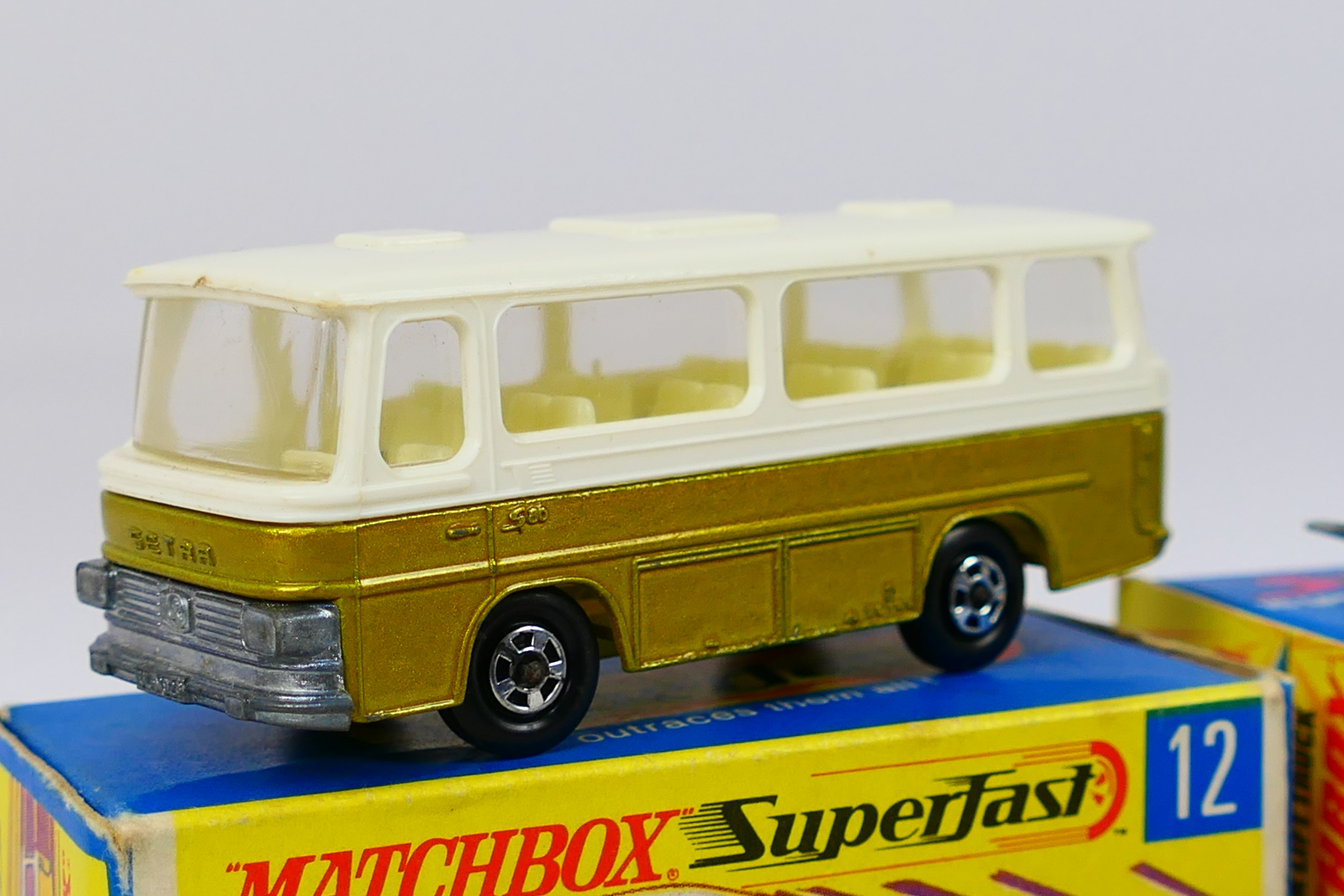Matchbox - Superfast - 3 x boxed models, Setra Coach # 12, - Image 3 of 6