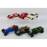 Scalextric - A collection of unboxed vintage Scalextric cars from the 1960s including a 4.