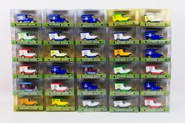 Oxford Diecast - A collection of 30 Diecast Metal Souvenir Model vehicles including Rochdale A.F.