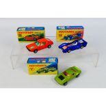 Matchbox - Superfast - 3 x boxed models, AMX Javelin # 9, Blue Shark # 61 and Renault 17TL # 62.