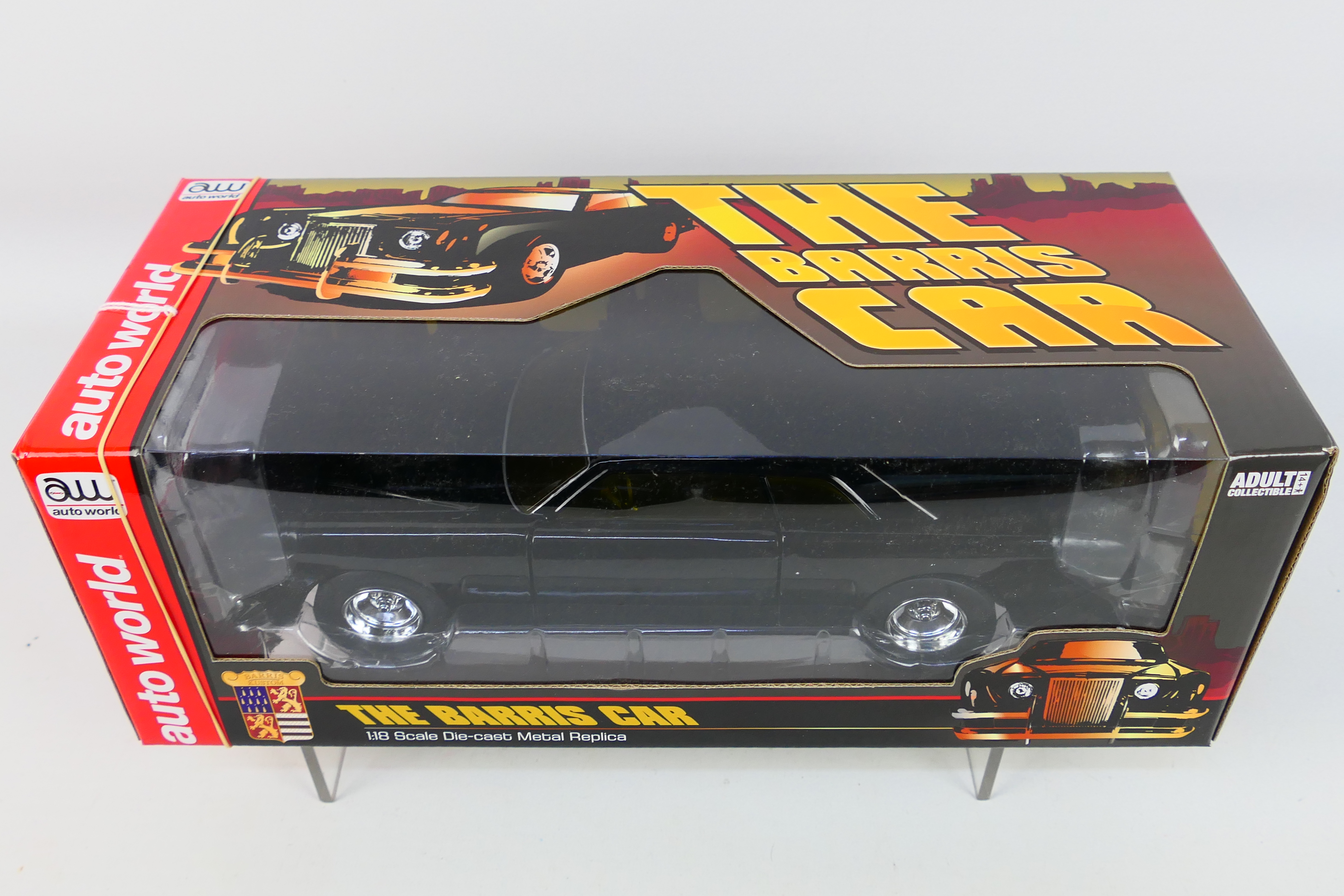 Auto World - A boxed 1:18 scale Auto World #AWSS120 Bariss Kustom Series 'The Bariss Car'. - Image 2 of 2