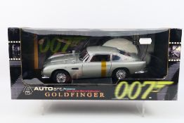 AutoArt - A boxed AutoArt #70020 1:18 scale 'The James Bond Collection' Aston Martin DB5 (RHD) from