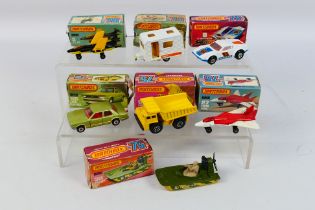 Matchbox Superfast - Seven boxed Matchbox Superfast diecast model vehicles.