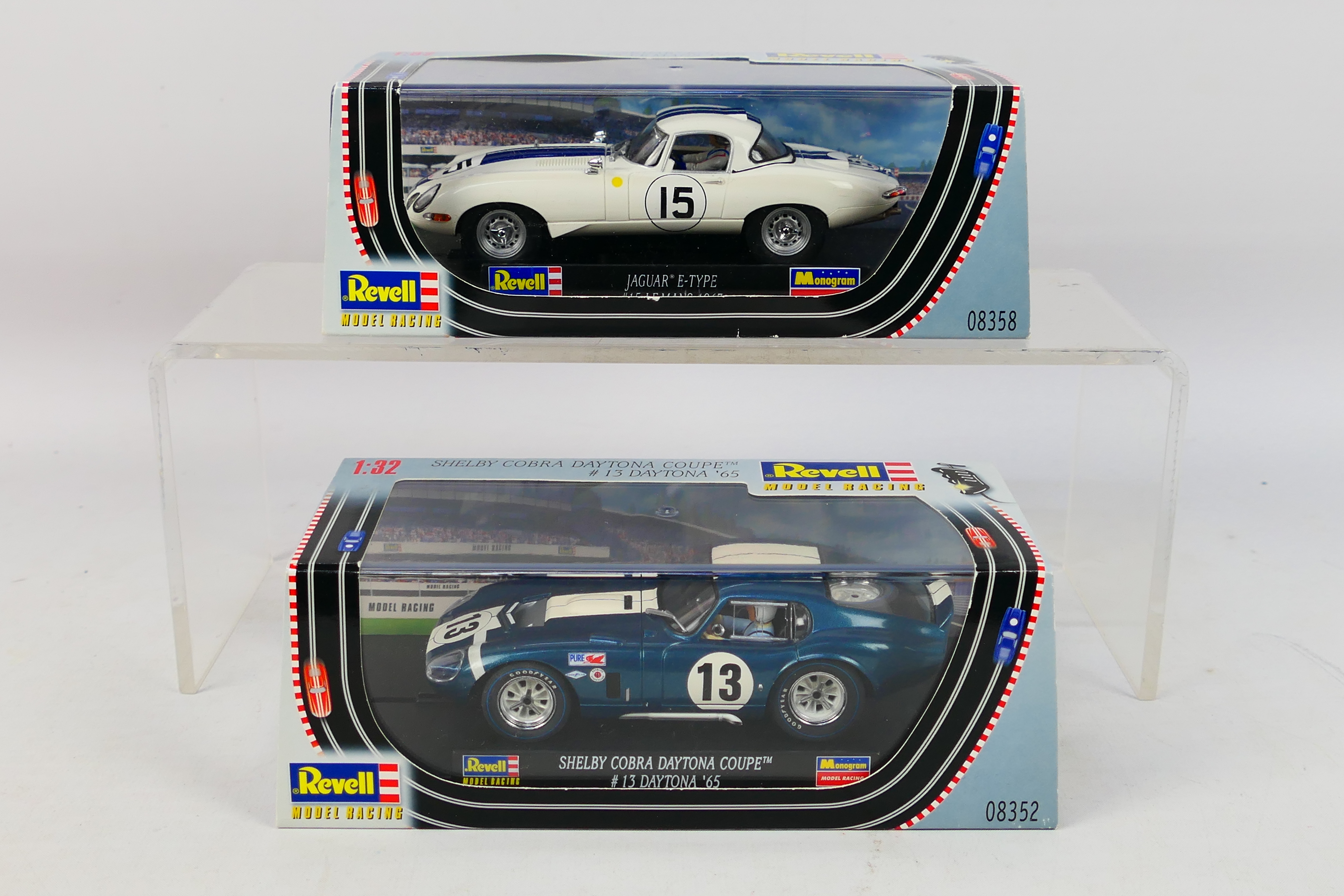 Revell - 2 x boxed slot cars,