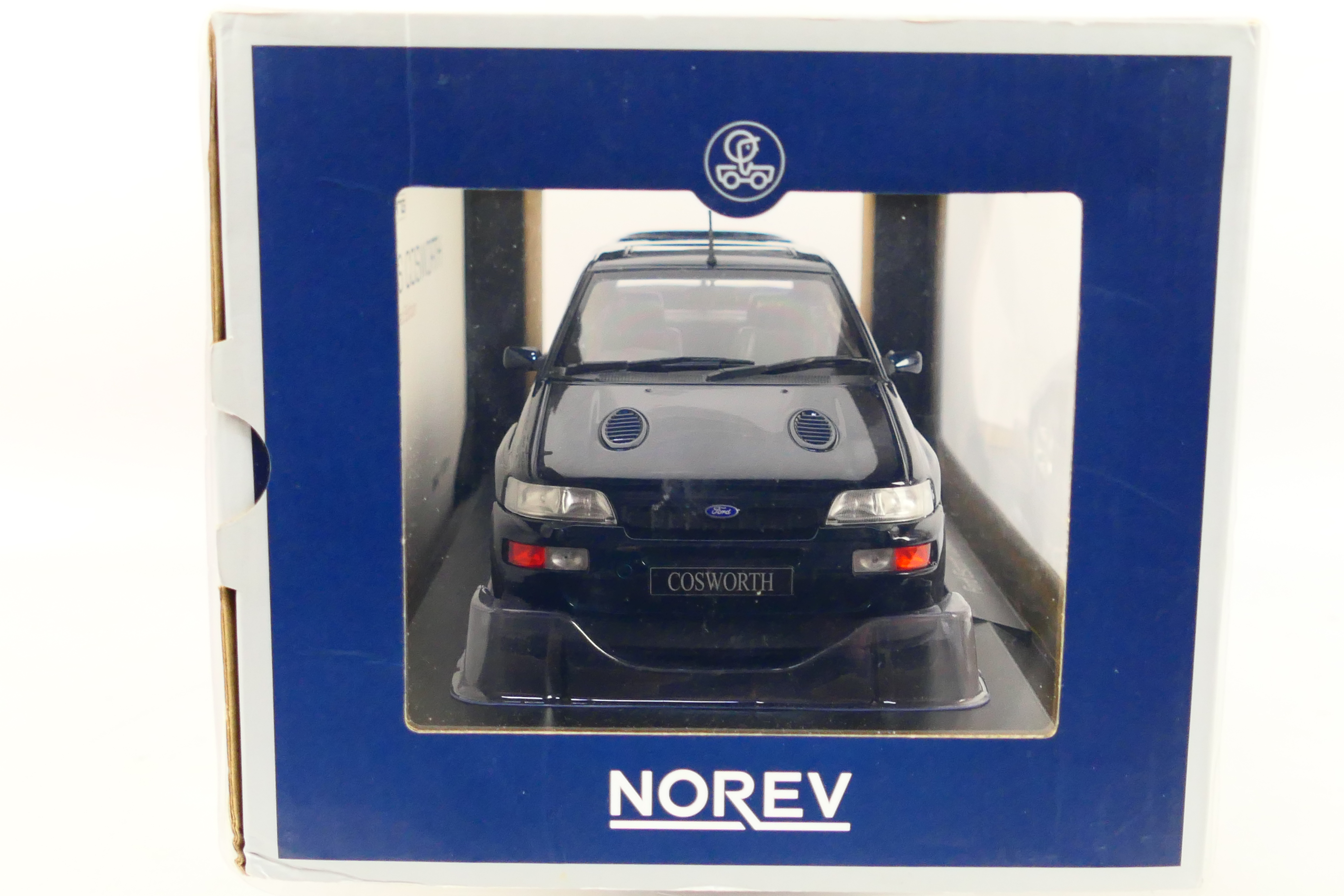Norev - A boxed 1:18 scale Norev #182777 Ford Escort Cosworth 1992. - Image 4 of 5