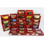 Matchbox - A lot of 30 Matchbox models of Yesteryear vehicles including Y-22 1930 Model A Ford Van,