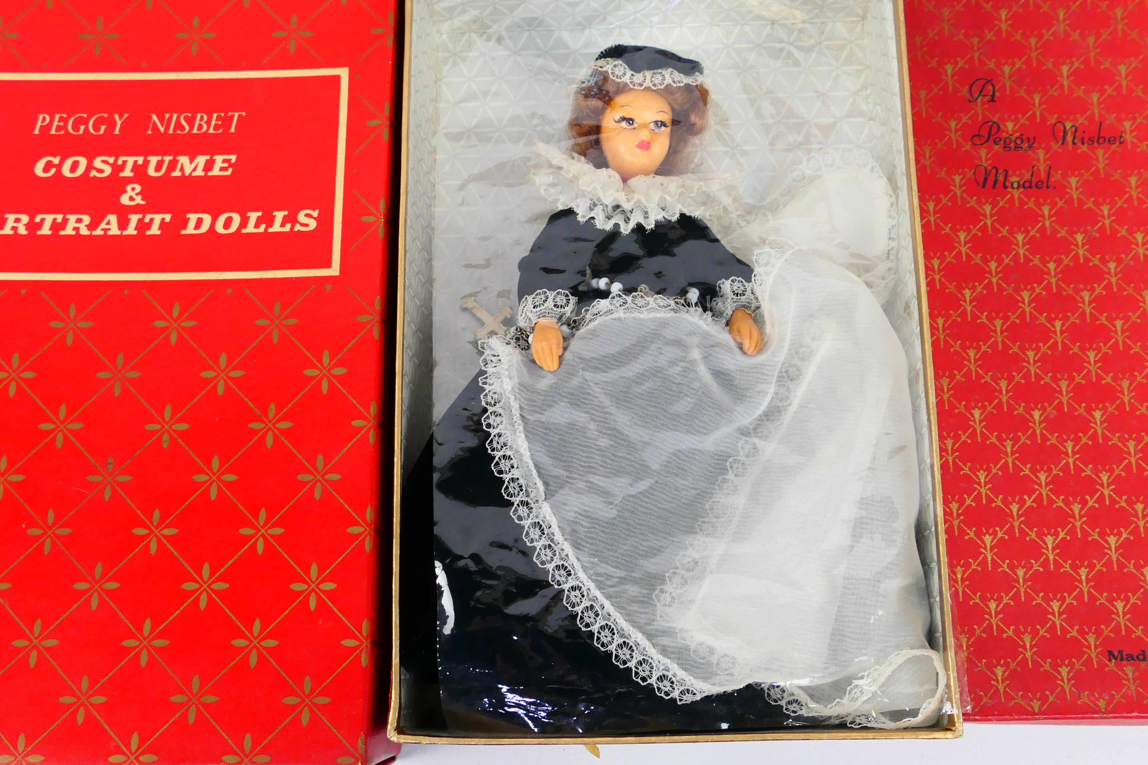 Peggy Nisbet - 6 x boxed costume dolls including, Ann of Cleves # H/222, Ann Boleyn # H217, - Image 7 of 7