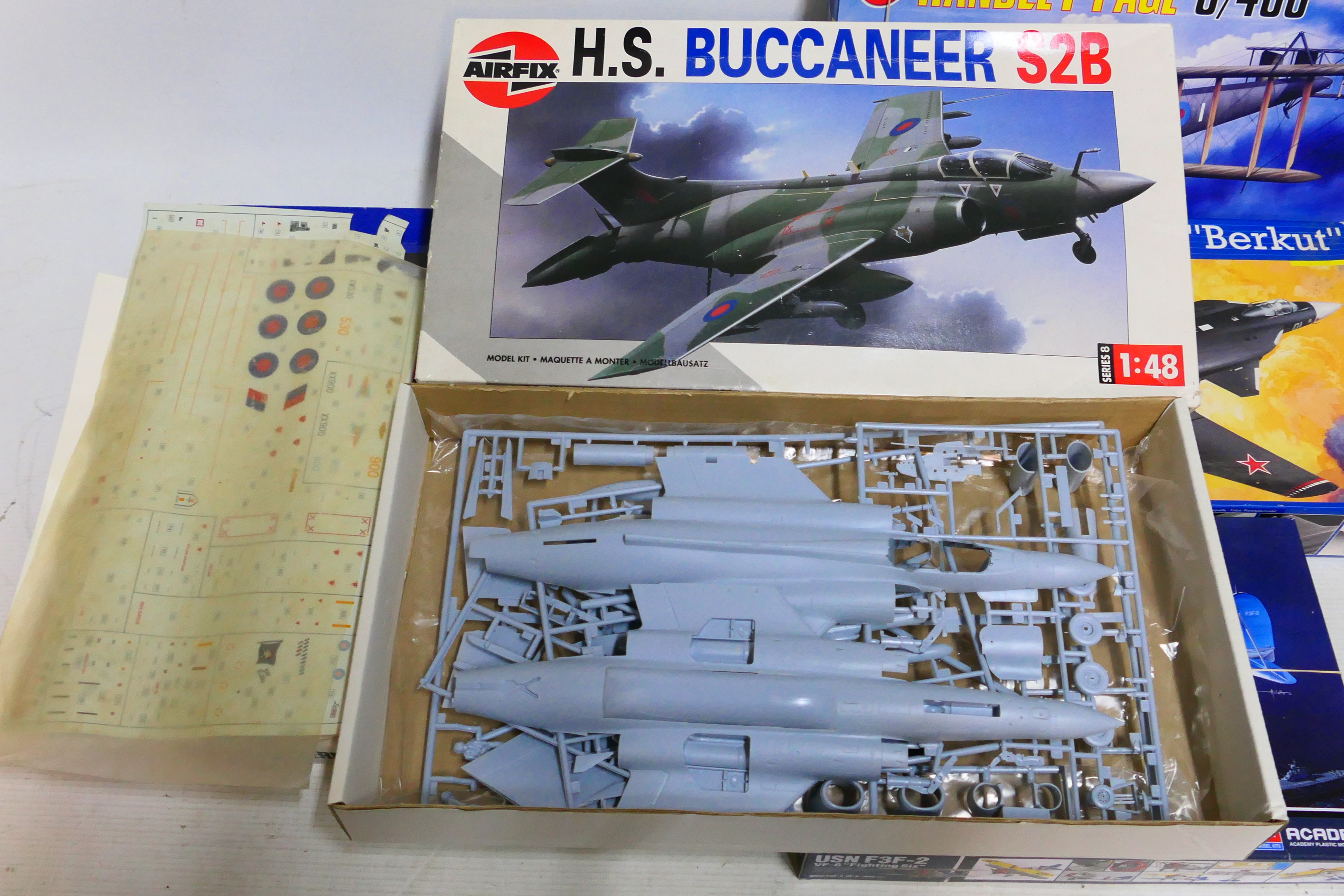Airfix - Academy - Revell - 6 x boxed model kits including H.S. - Image 3 of 3