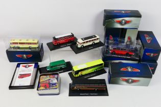 Atlas - A fleet of vehicles from the Classic Coaches Collection including a Bova Futura,