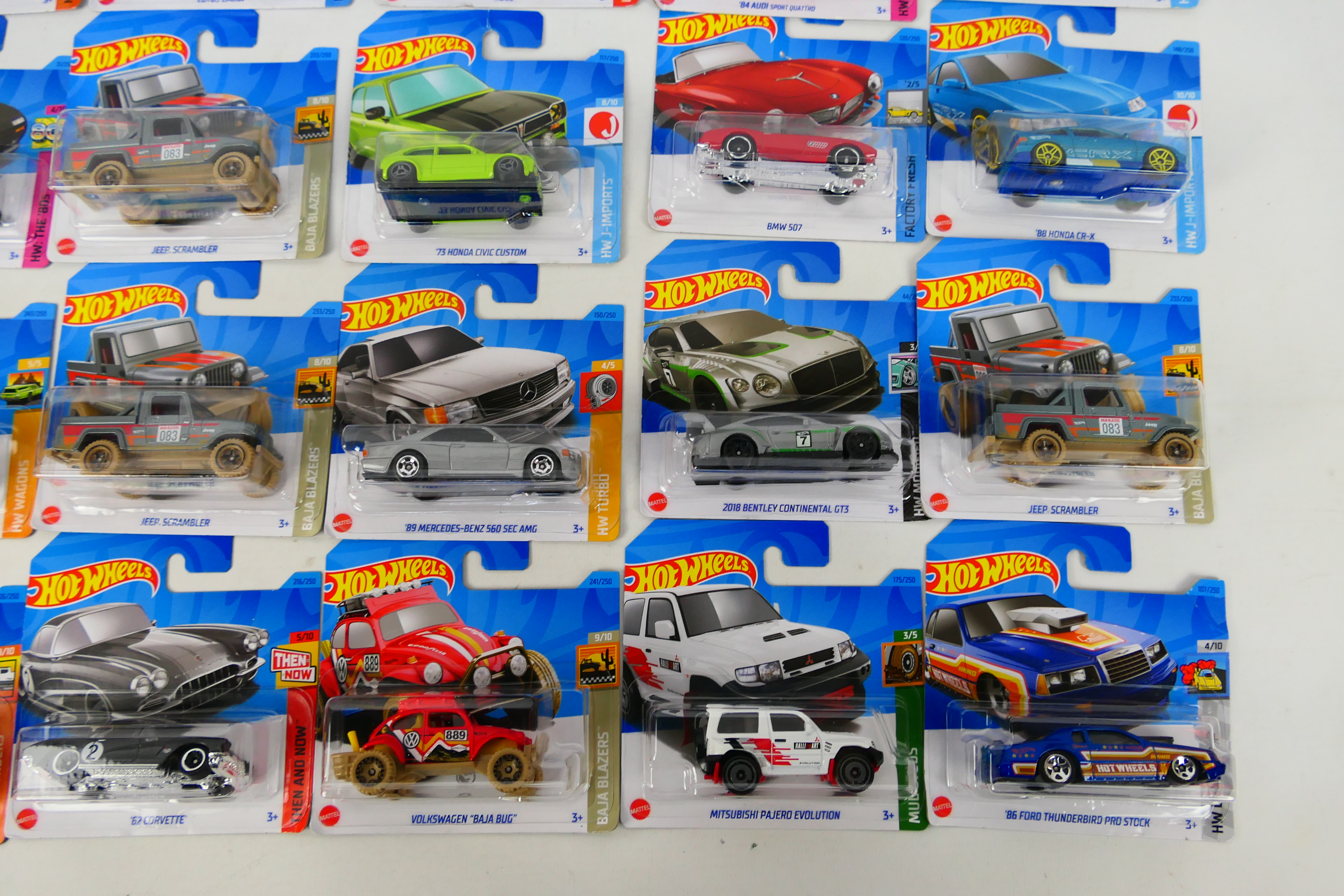 Mattel - HotWheels - A collection of 20 HotWheels vehicles from the 2022 range including - Image 5 of 6