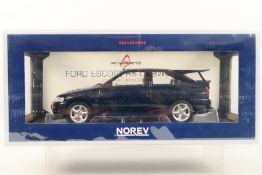 Norev - A boxed 1:18 scale Norev #182777 Ford Escort Cosworth 1992.