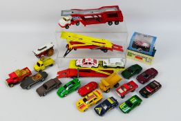Corgi - Matchbox - Oxford Die-cast - A group of unboxed vehicles from different makers including