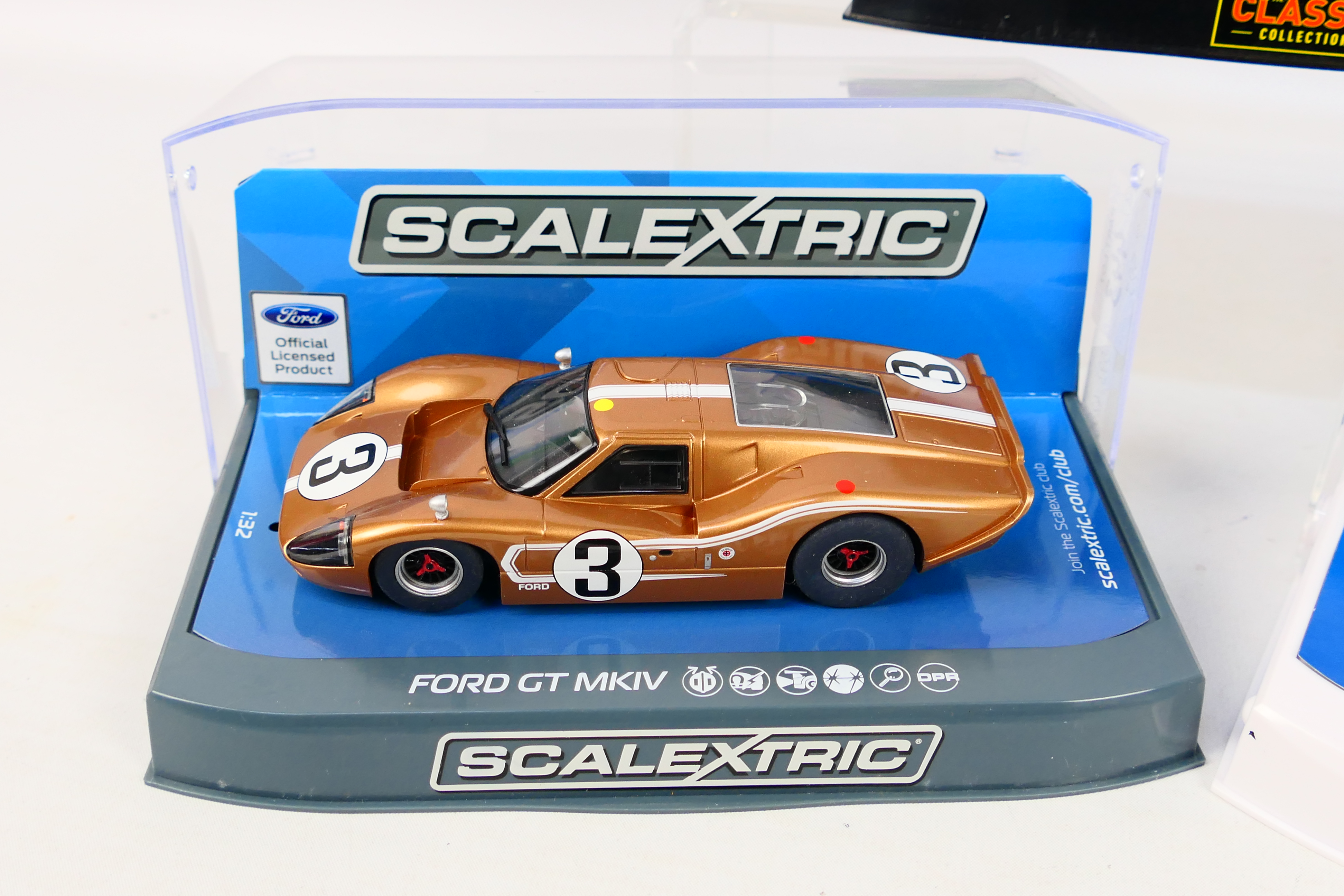 Scalextric - 3 x boxed slot cars, Shelby Cobra 289 # C4338, - Image 3 of 4