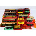 Hornby Trains - Model Railways - Tinplate - A collection of O gauge tinplate rolling stock