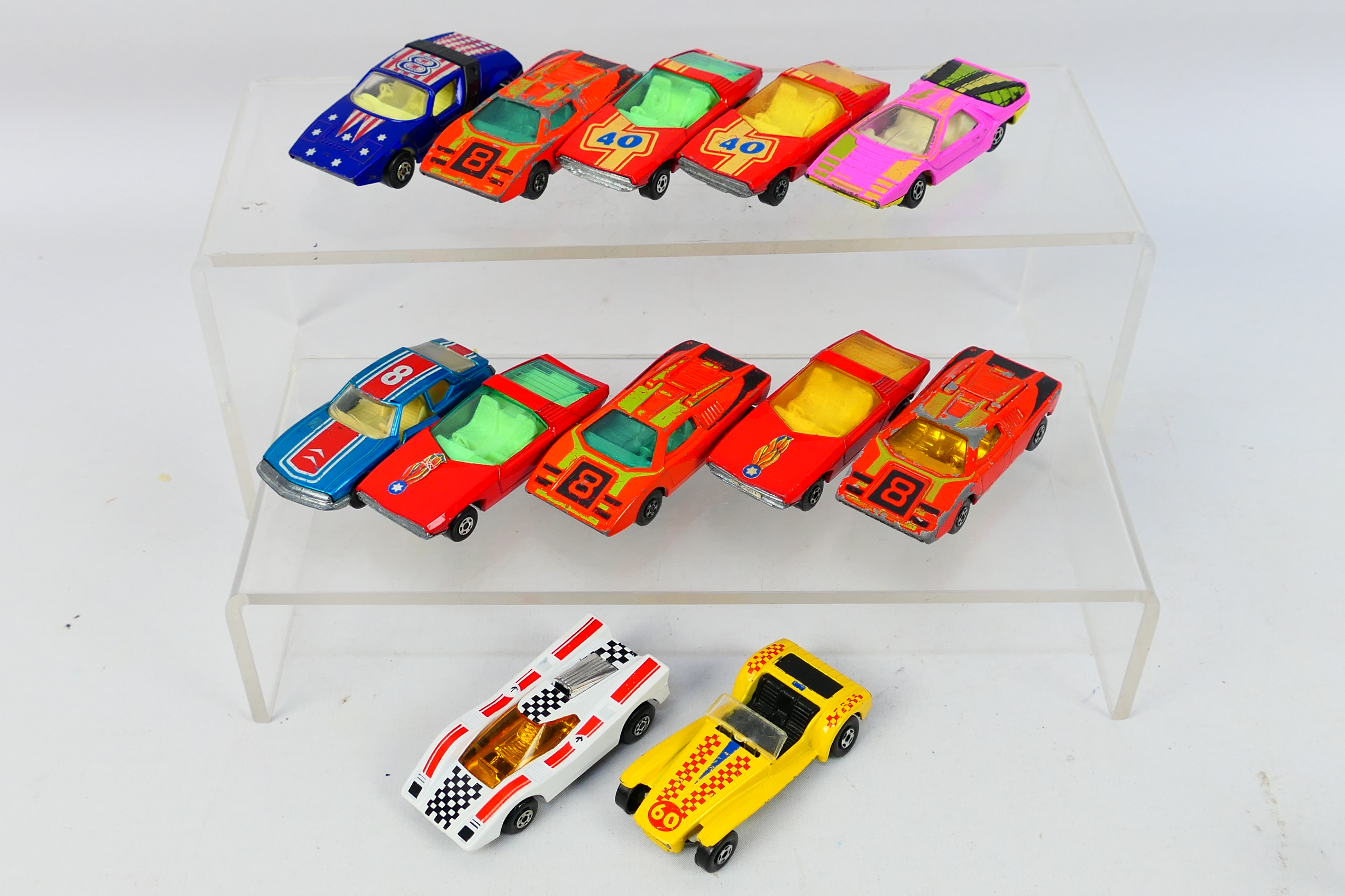 Matchbox - A plastic Matchbox carry case containing 24 mainly Matchbox Superfast diecast model - Image 4 of 8