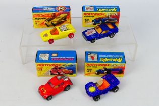 Matchbox - Superfast - 4 x boxed models, Rolamatics Piston Popper # 10,