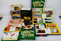 Corgi Classics - A boxed collection of 14 mostly Limited Edition diecast model vehicles / sets from