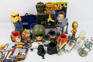 Hasbro - Star Wars - A collection of Star Wars items including 3 x Official Fan Club Journal issues,