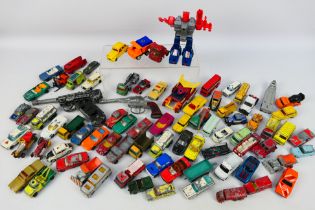Corgi - Matchbox - Hot Wheels - Transformers - A group of unboxed vehicles,