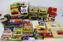 Matchbox Dinky - Corgi - EFE - Others - A boxed miscellany of diecast and plastic model vehicles in