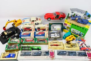 Vanguards - Bburago - Jouef - Lledo - A group of cars including a boxed limited edition Whitbread