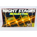 Scalextric - A boxed Ford Escort Night Stages set # C850.