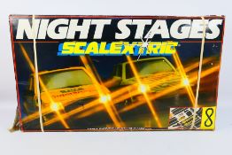 Scalextric - A boxed Ford Escort Night Stages set # C850.