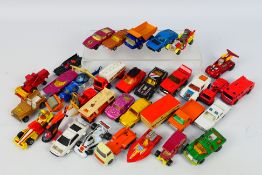 Matchbox - Corgi - Majorette - An unboxed group of diecast models mainly in 1:64 scale.