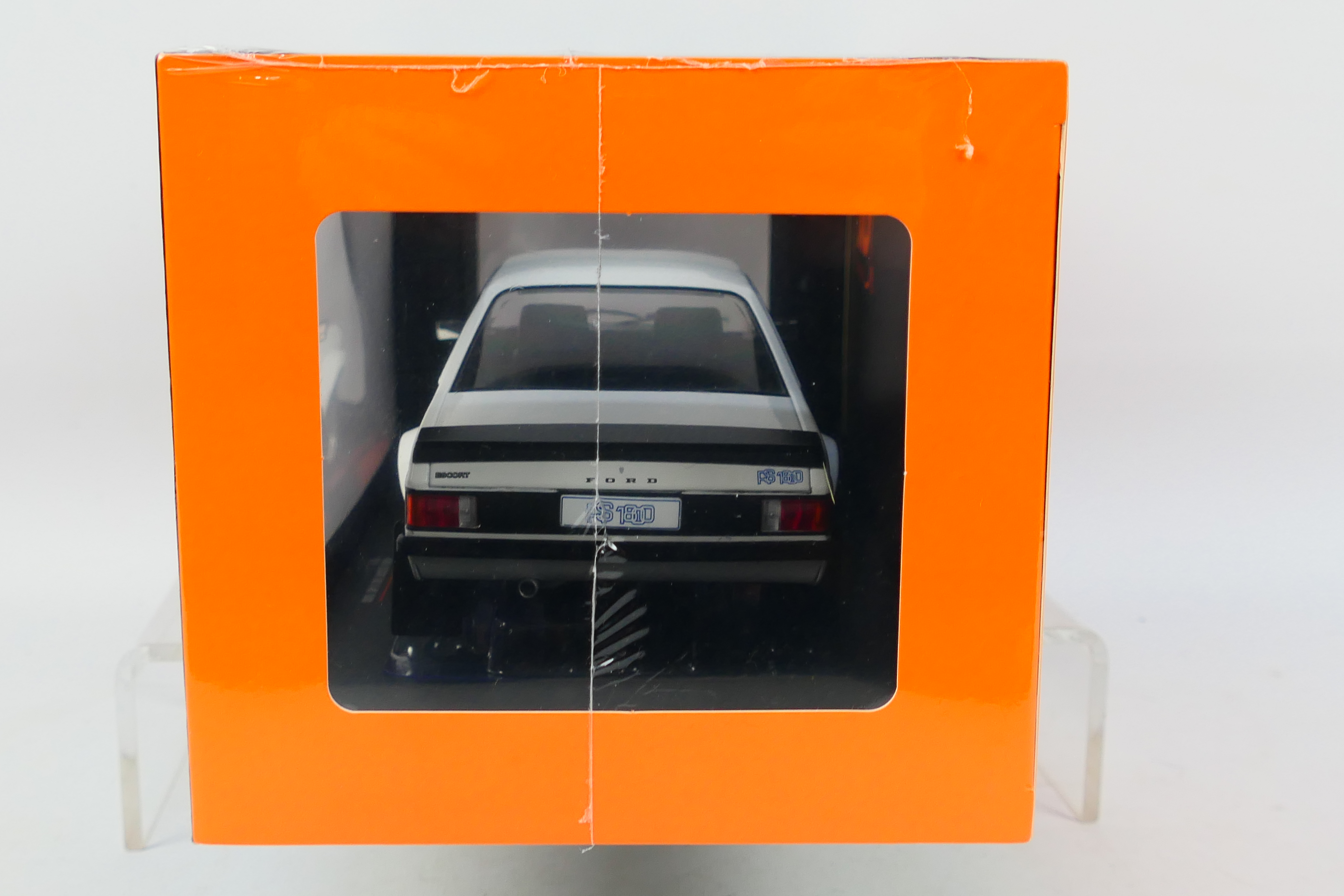 IXO Models - A boxed 1:18 scale IXO Models #18CMC029 1977 Ford Escort MK.II RS1800. - Image 4 of 5