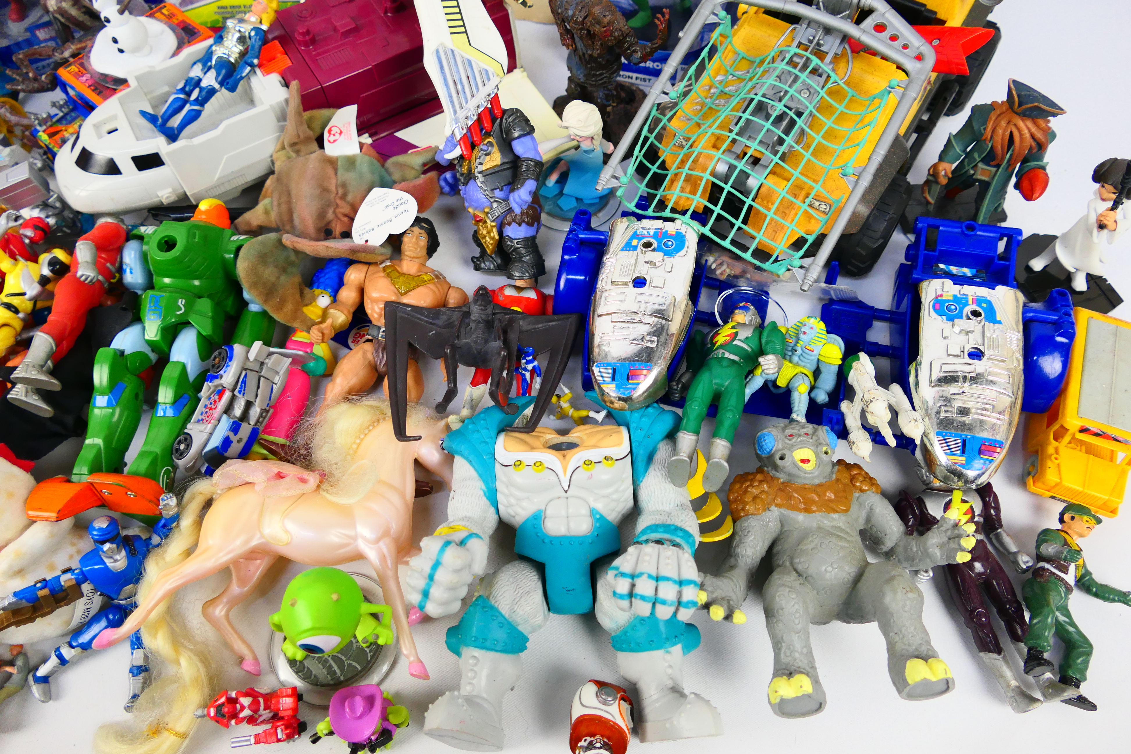 Bandai - Corgi - Mattel - Marx - Others - A large mainly unboxed collection of vintage action - Image 5 of 7