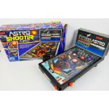 Tomy - A boxed vintage Astro Shooter Pinball electronic game # 7024.