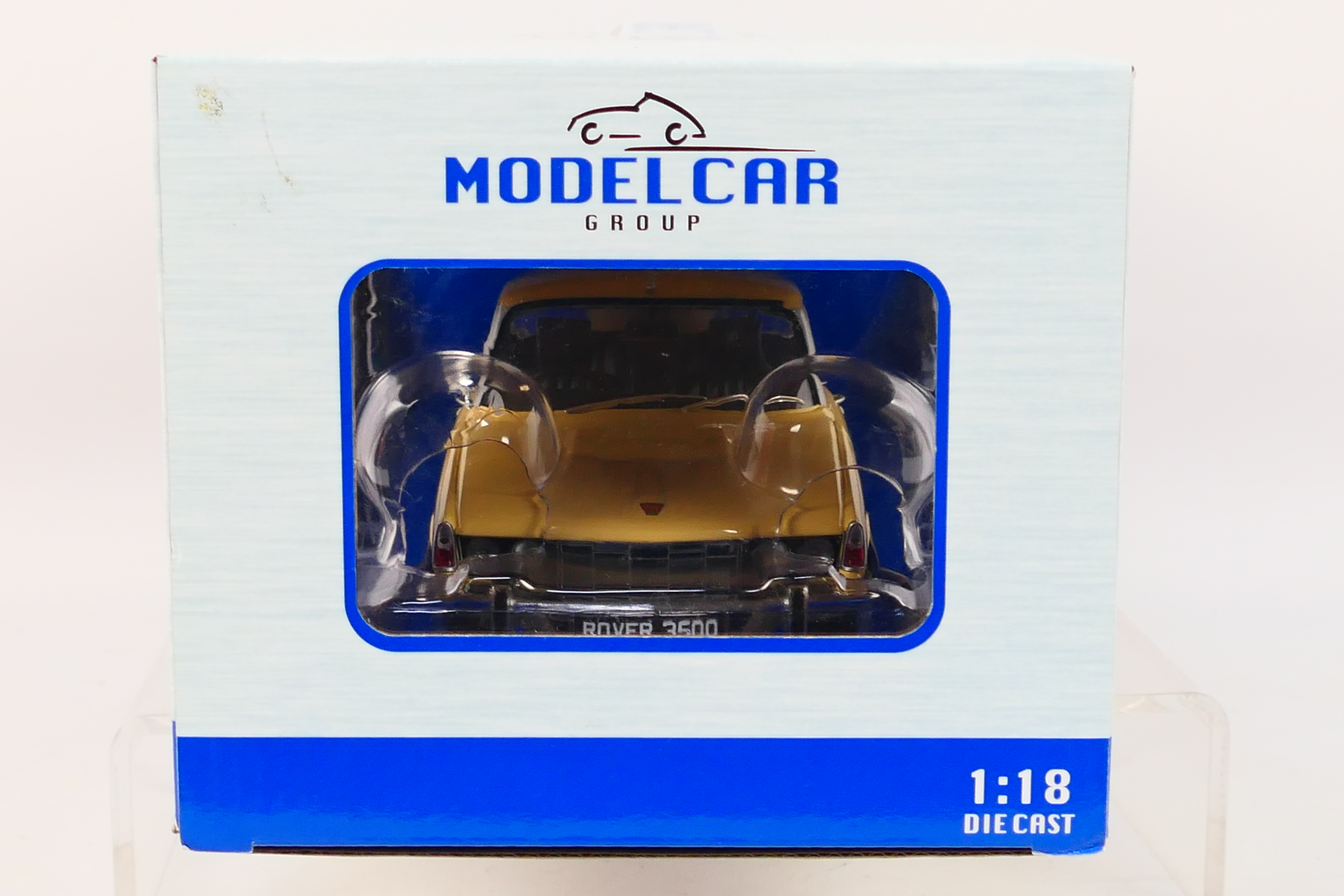 Model Car Group - A boxed 1:18 scale Model Car Group MCG209972 1974 Rover 3500 V8. - Image 4 of 4