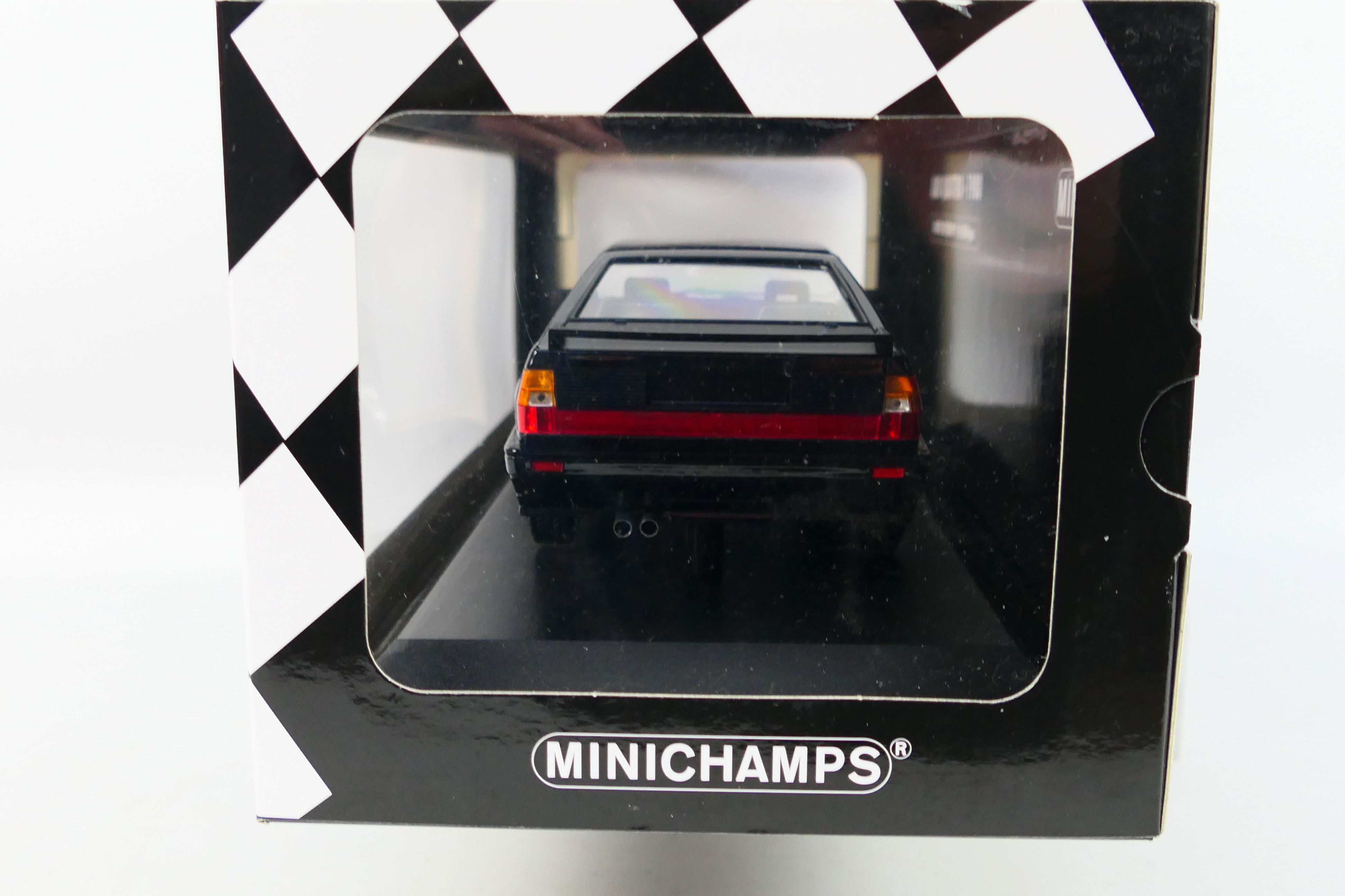 Minichamps - A boxed 1:18 scale Minichamps Limited Edition #155016121 1980 Audi Quattro. - Image 4 of 4