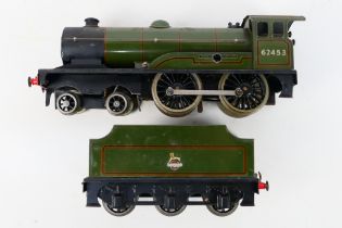 Bassett Lowke - Model Railways - An unboxed clockwork O gauge Bassett Lowke 4-4-0 62453 'Prince