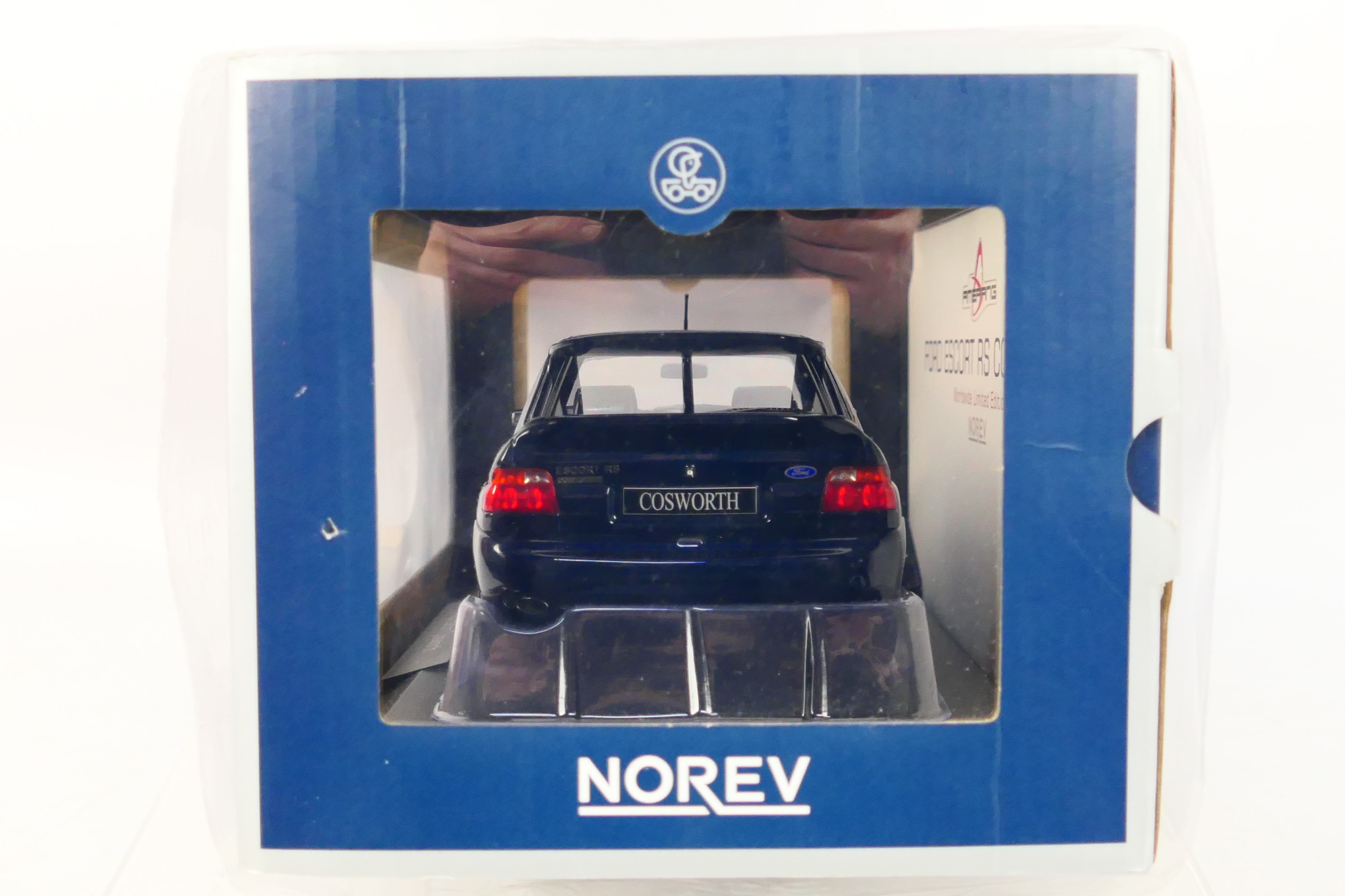 Norev - A boxed 1:18 scale Norev #182777 Ford Escort Cosworth 1992. - Image 5 of 5