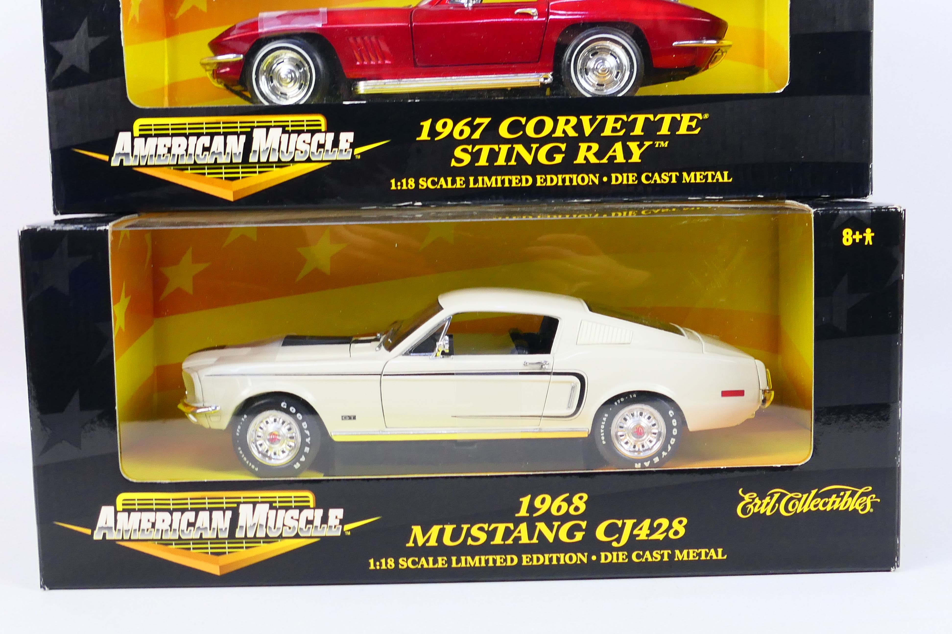 Ertl - Two boxed diecast 'Limited Edition' 1:18 scale model cars from Ertl's 'American Muscle' - Image 2 of 3