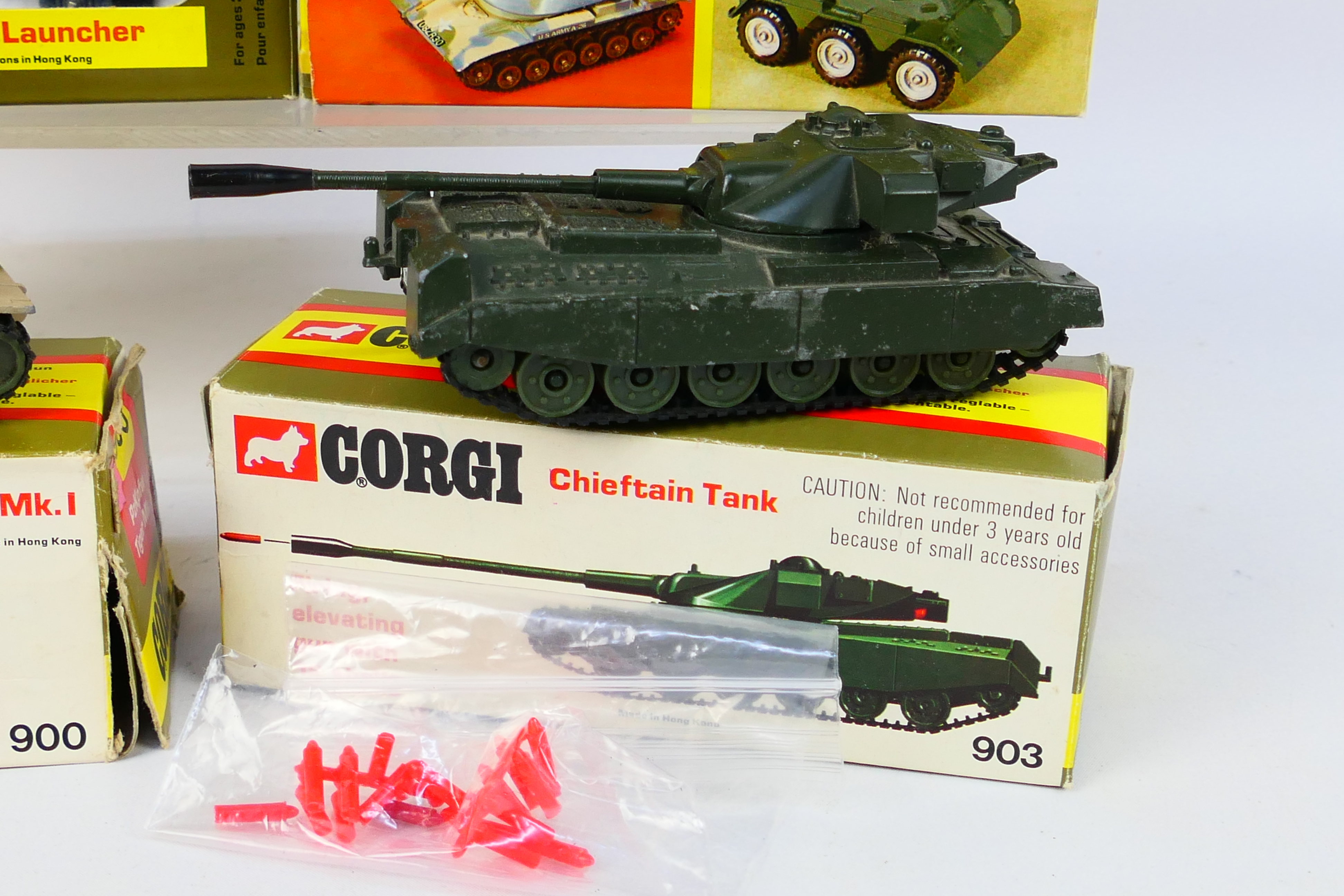 Corgi - 4 x boxed military models including Tiger Mk. - Image 5 of 5