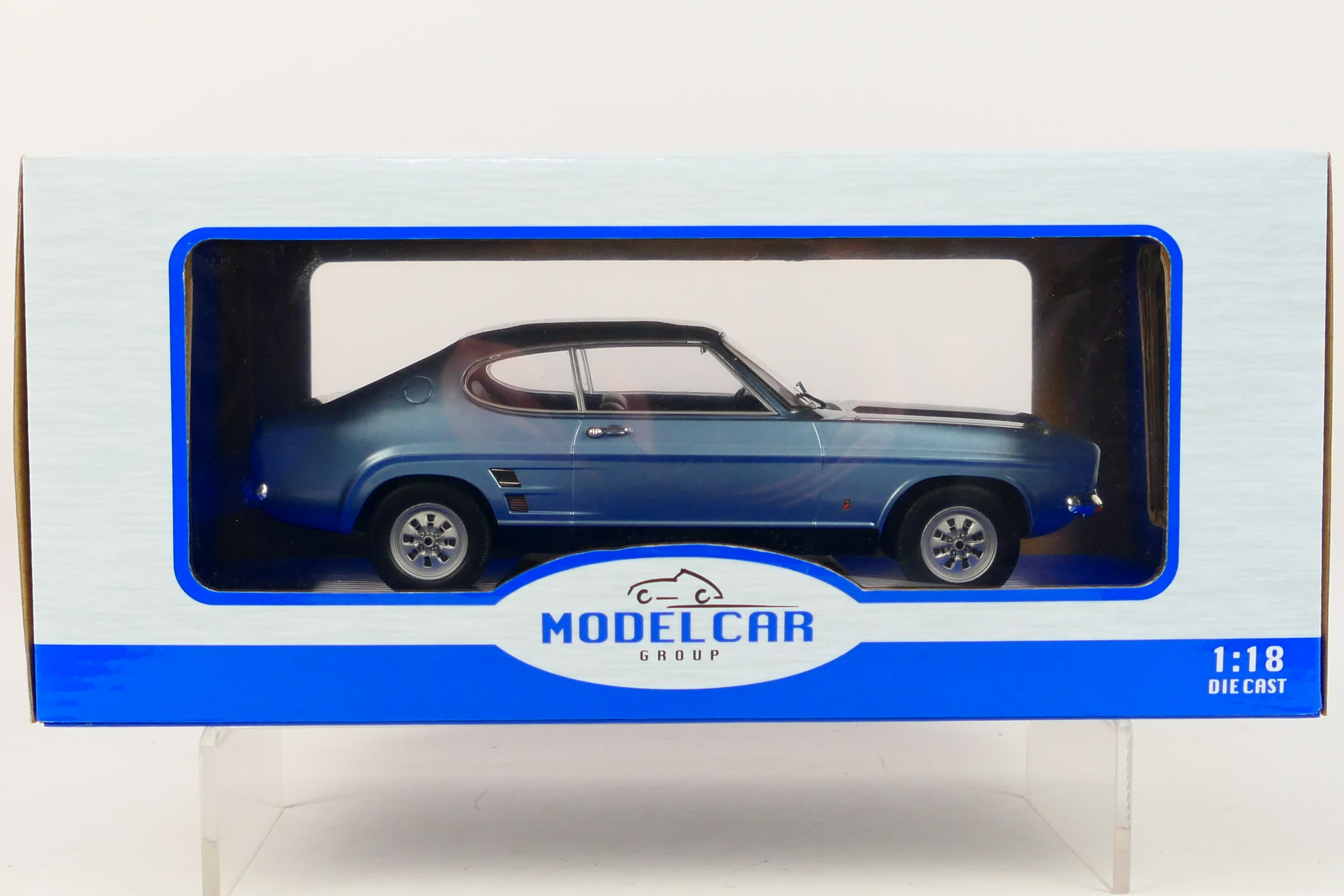Model Car Group - A boxed 1:18 scale Model Car Group MCG18084 Ford Capri Mk.I 1973.