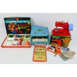 Vulcan - Spears Games - A collection of vintage Children's toys comprising of a unboxed Wooden