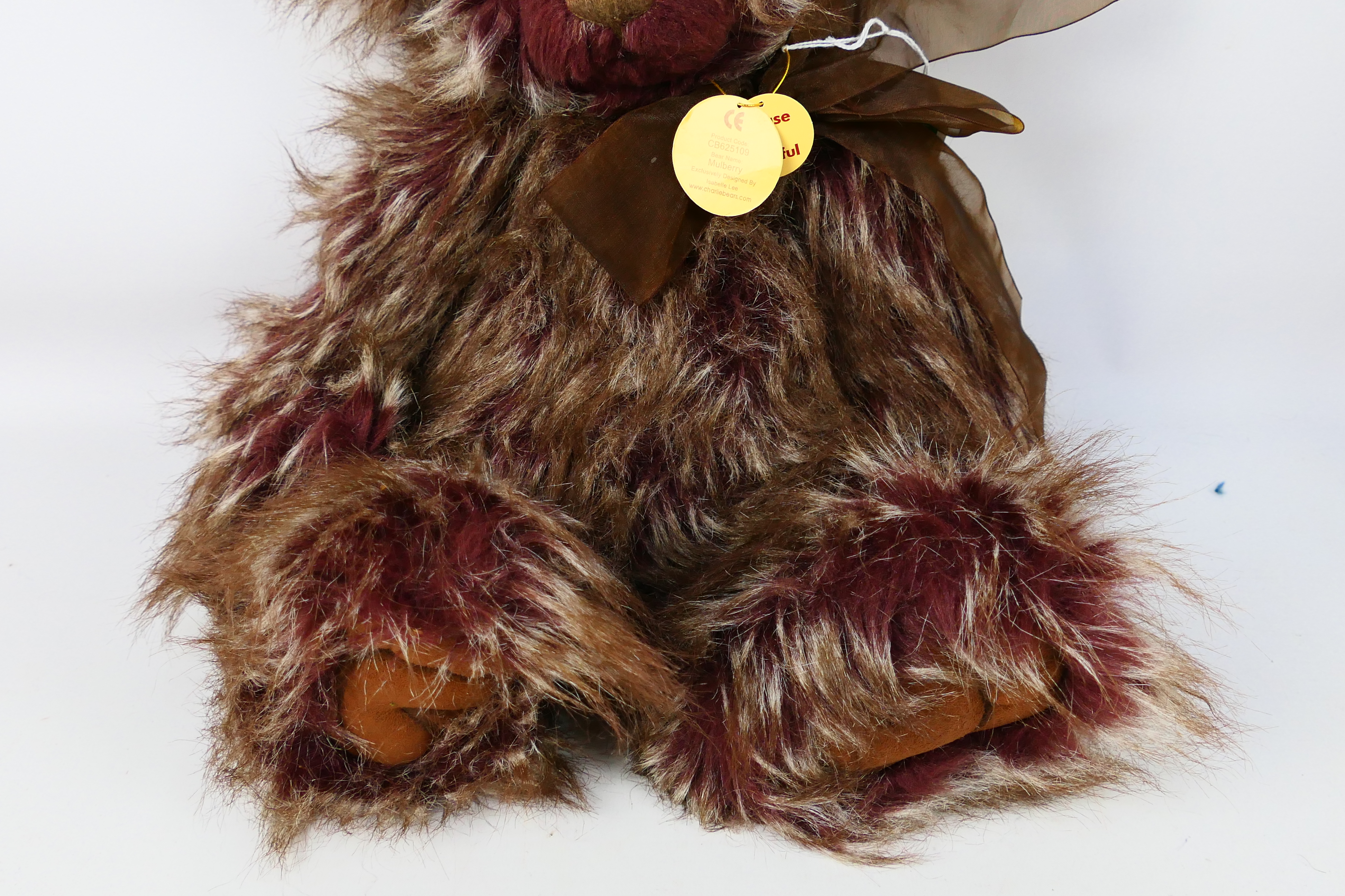 Charlie Bear - Plush - A Charlie Bear Collectors Plush Named Mulberry (#CB625109) - Image 3 of 5