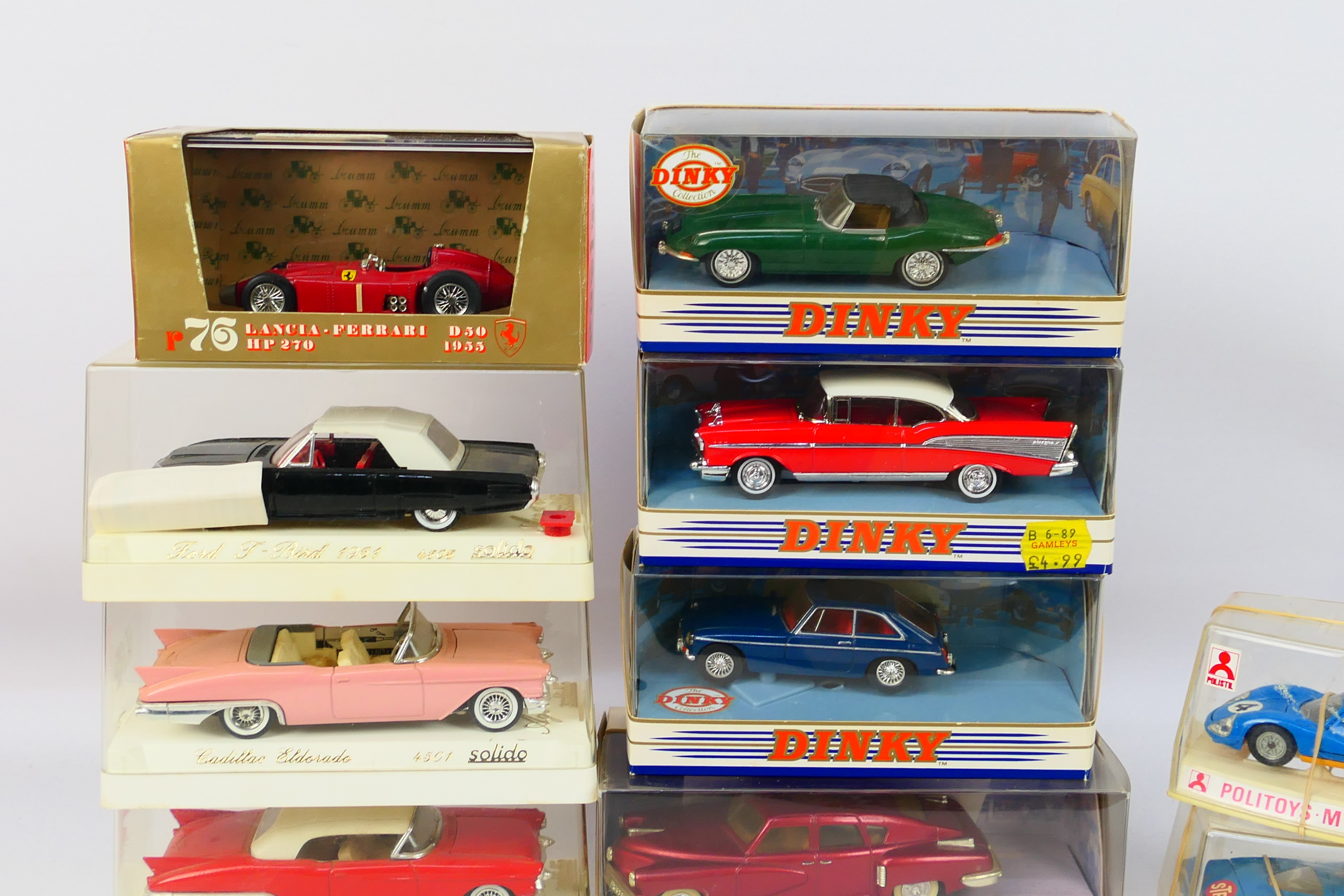 Polistil - Dinky - Solido - Brumm - 10 x boxed vehicles including Ford Thunderbird # 4505, - Image 2 of 4